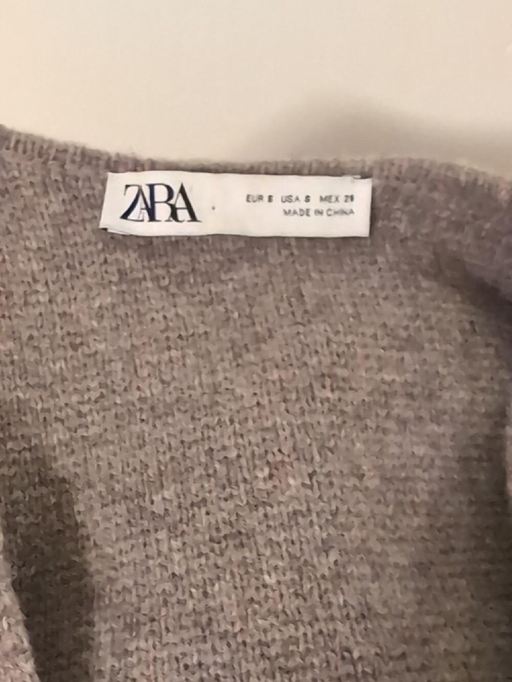 Zara Structure Sweater - Picture 6 of 7